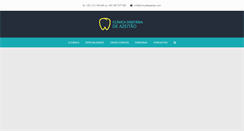 Desktop Screenshot of clinicadeazeitao.com